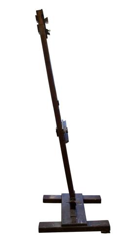An Oak Artists Easel Circa 1850