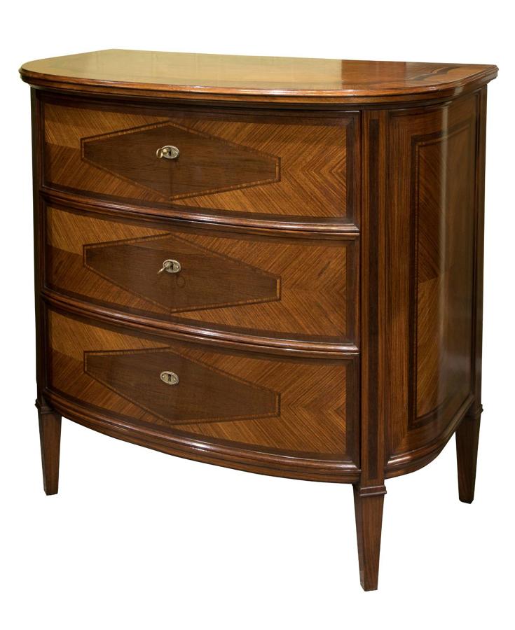 Continental D Shaped Commode Circa 1900
