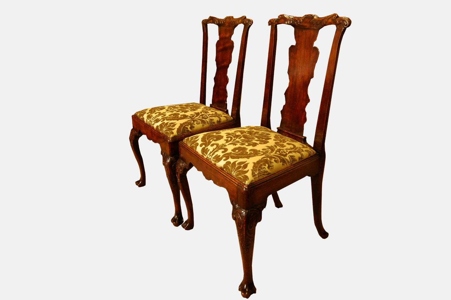 George III Walnut Chairs