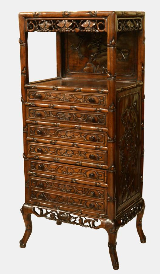 Early 19th Century Chinese Hardwood Chest