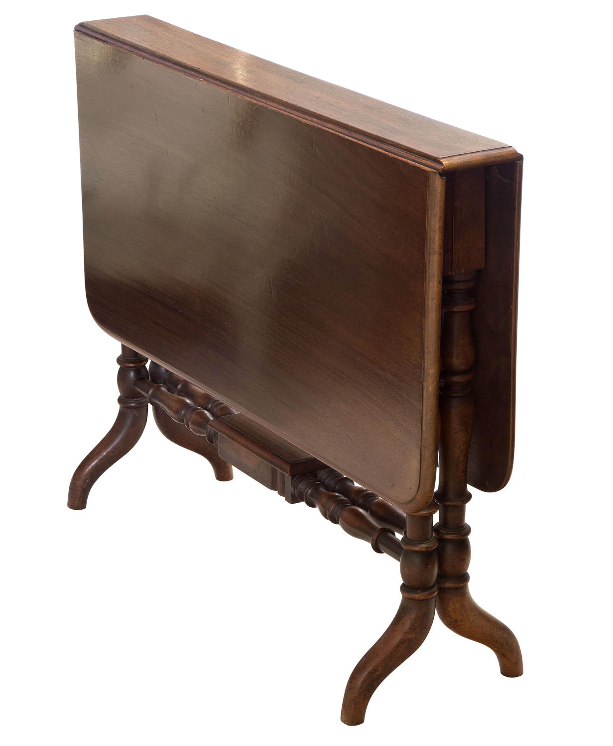 Victorian mahogany sutherland table c1890