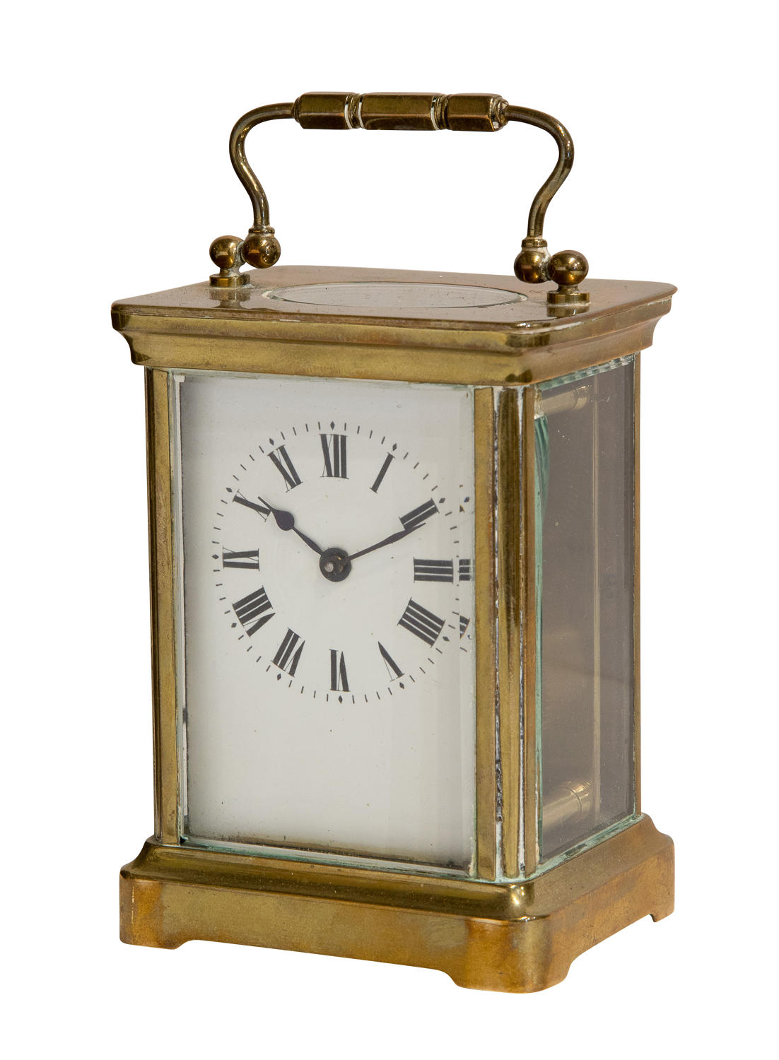 Enamel Dial French 8 Day Carriage Clock