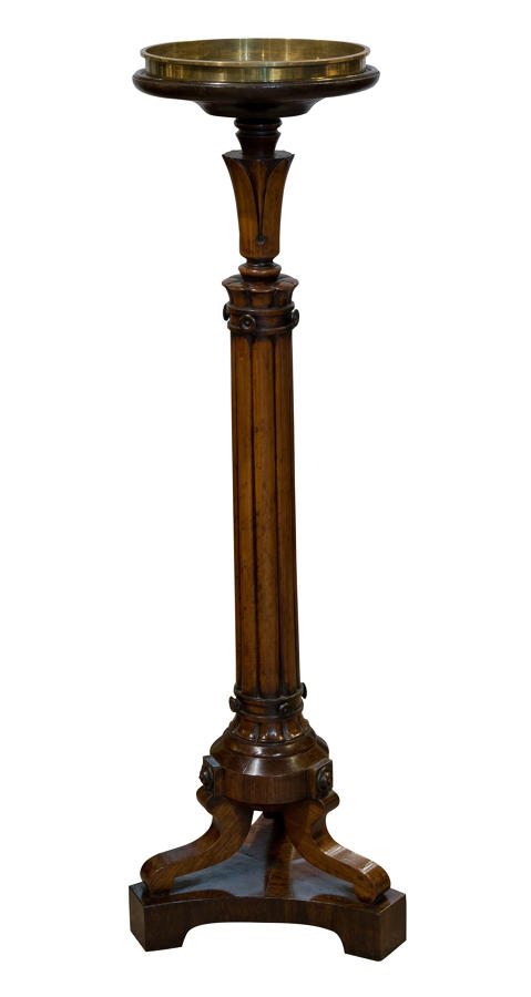 Rosewood torchere in the manner of Thomas King c1835