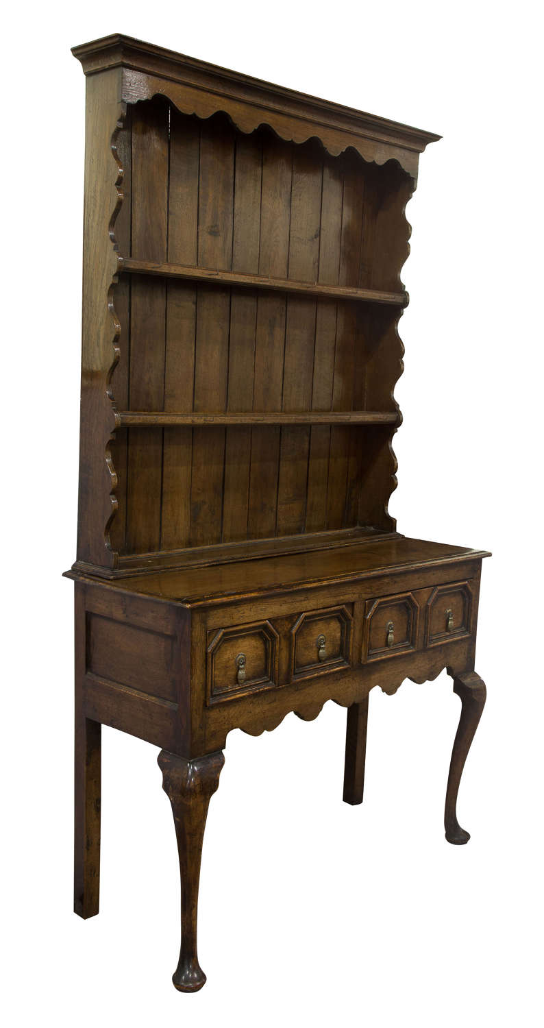 George III Oak Dresser of Small Proportions