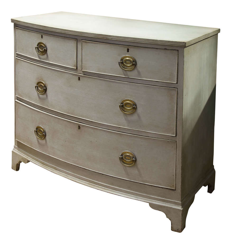 Early Regency painted chest of drawers