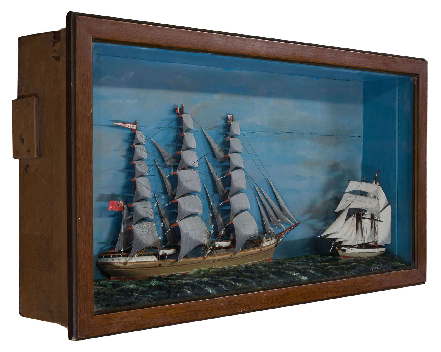 Large marine diorama c1890