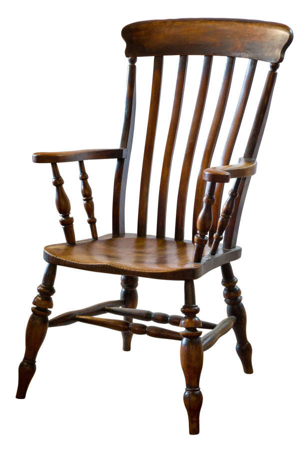 A good Victorian Windsor armchair of good original colour