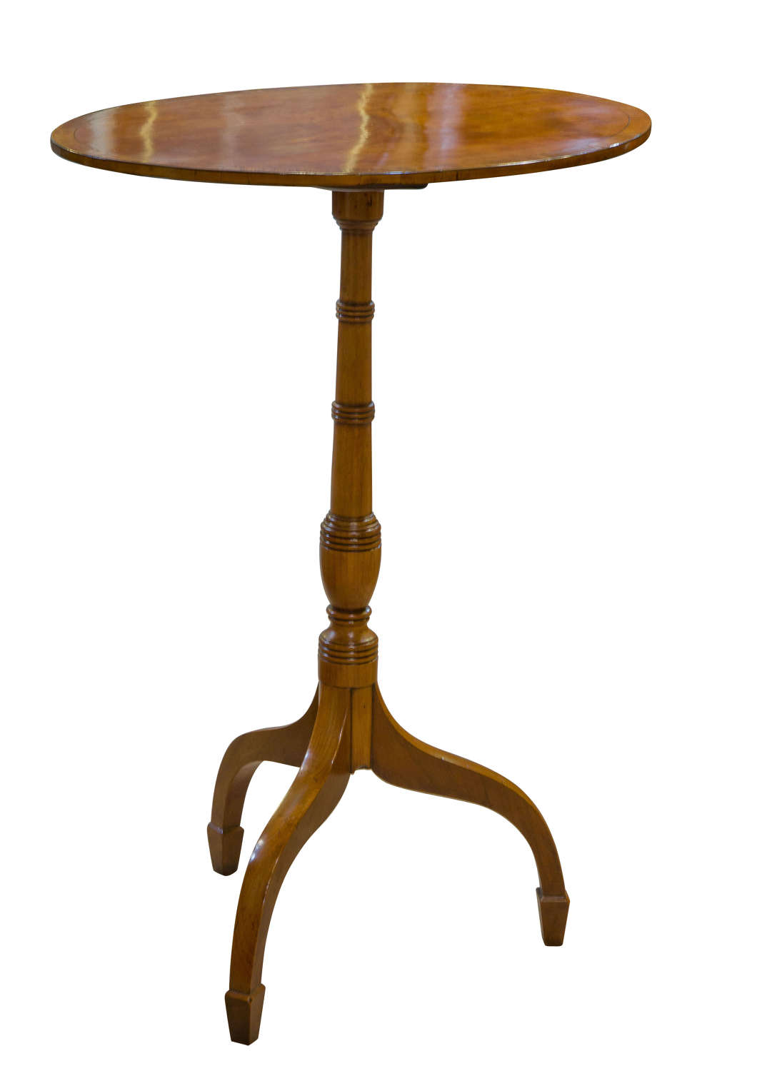19thc oval wine table