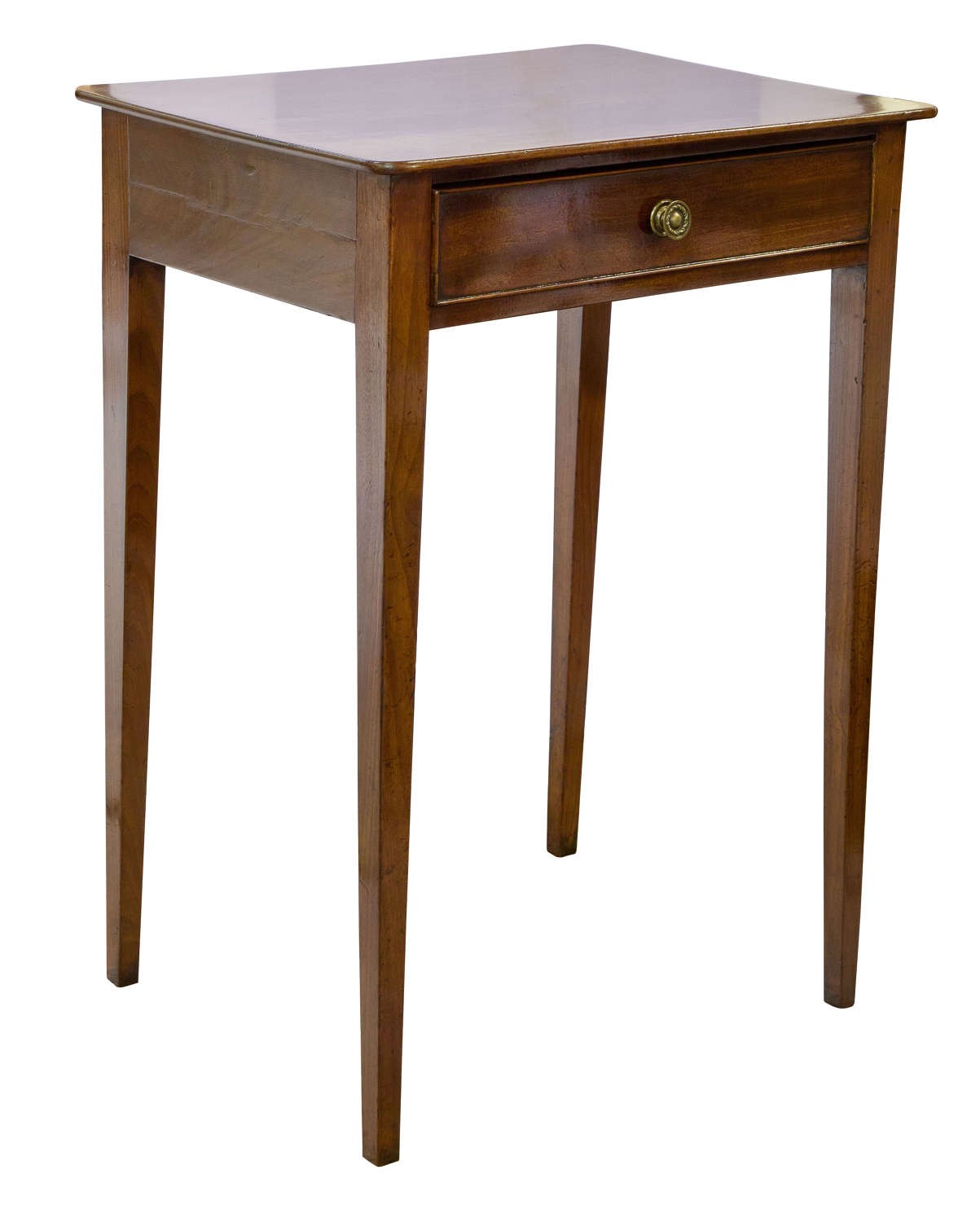 Geo III mahogany end table of small size
