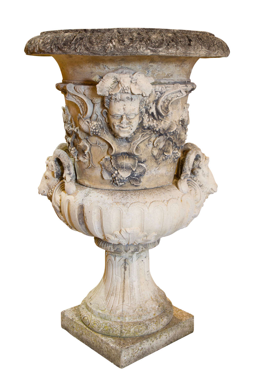 Imposing stone urn