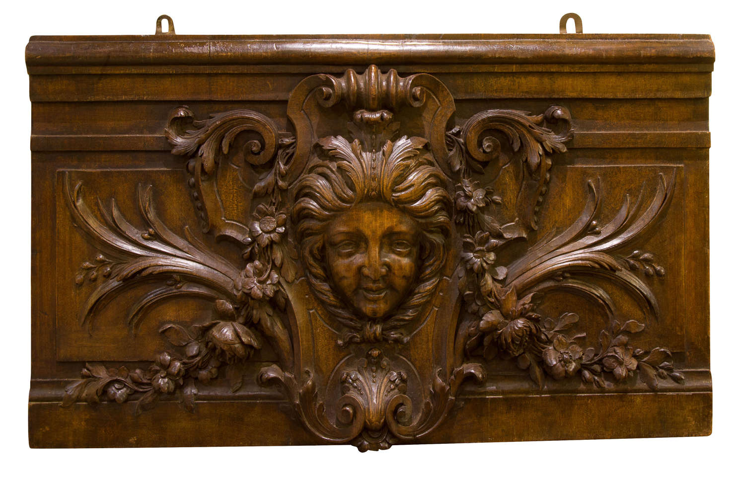 19thc carved Limewood panel