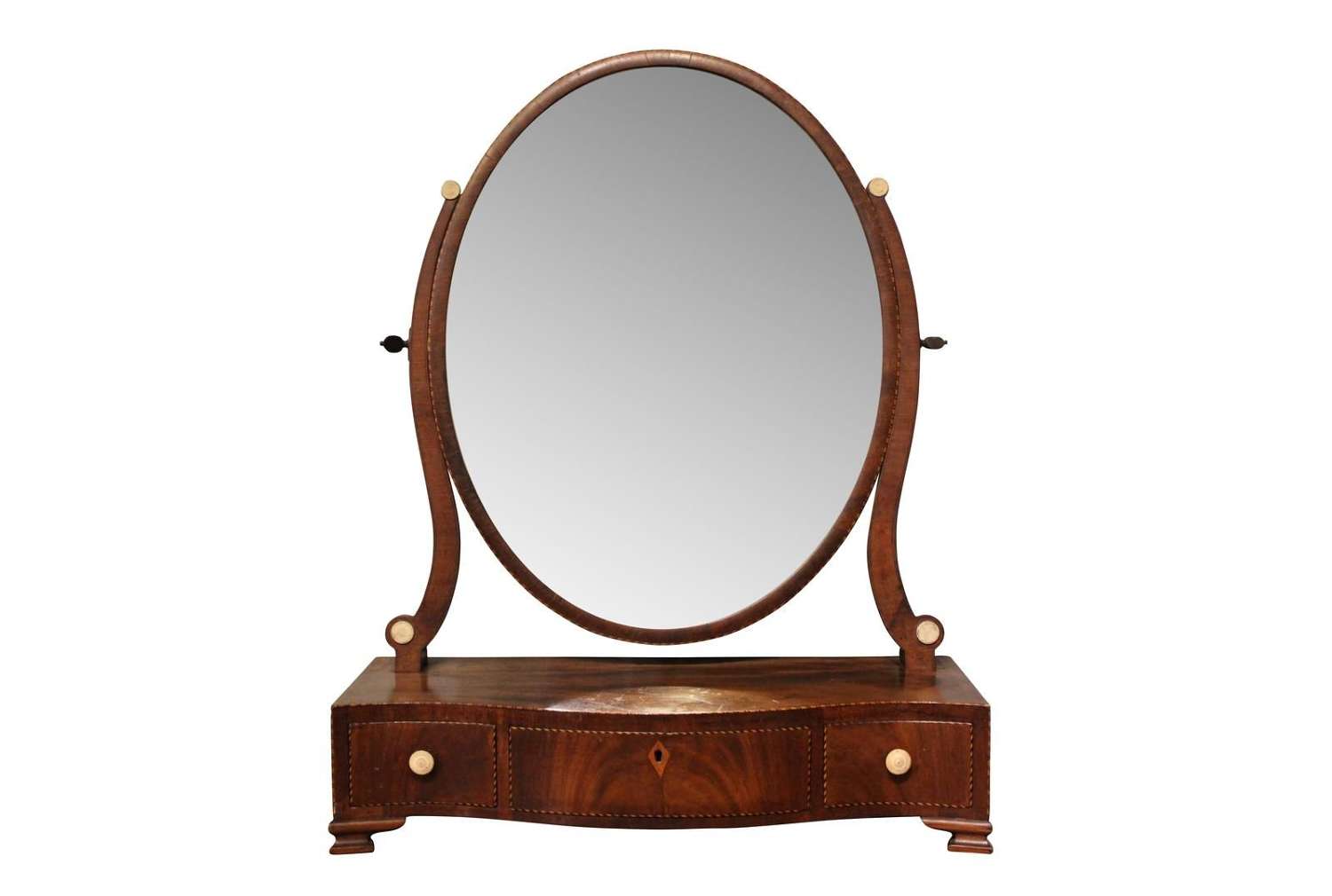 Regency Mahogany Dressing Table Mirror