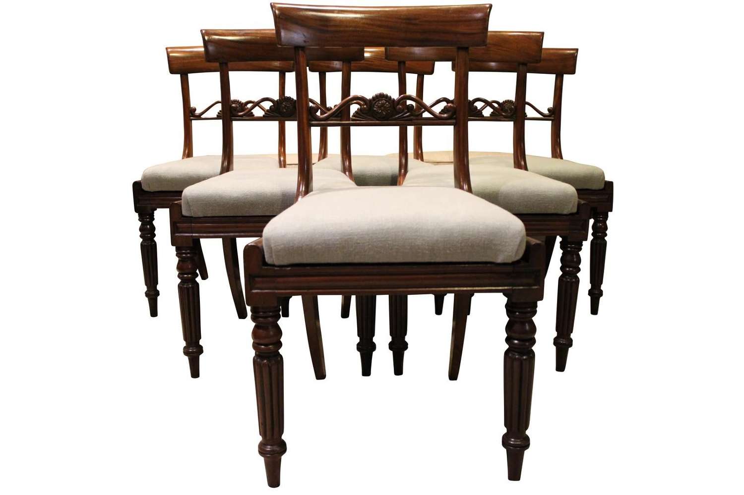 Set of Six William IV Dining Chairs