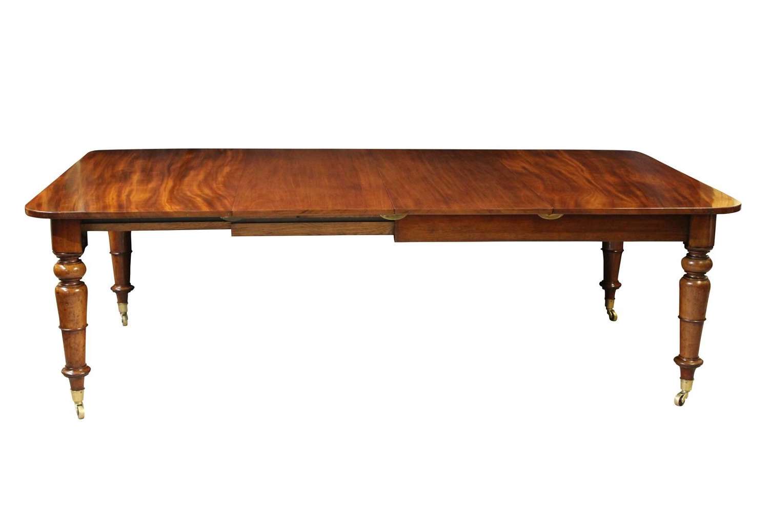 Mahogany 2 Leaf  Extending Dining Table