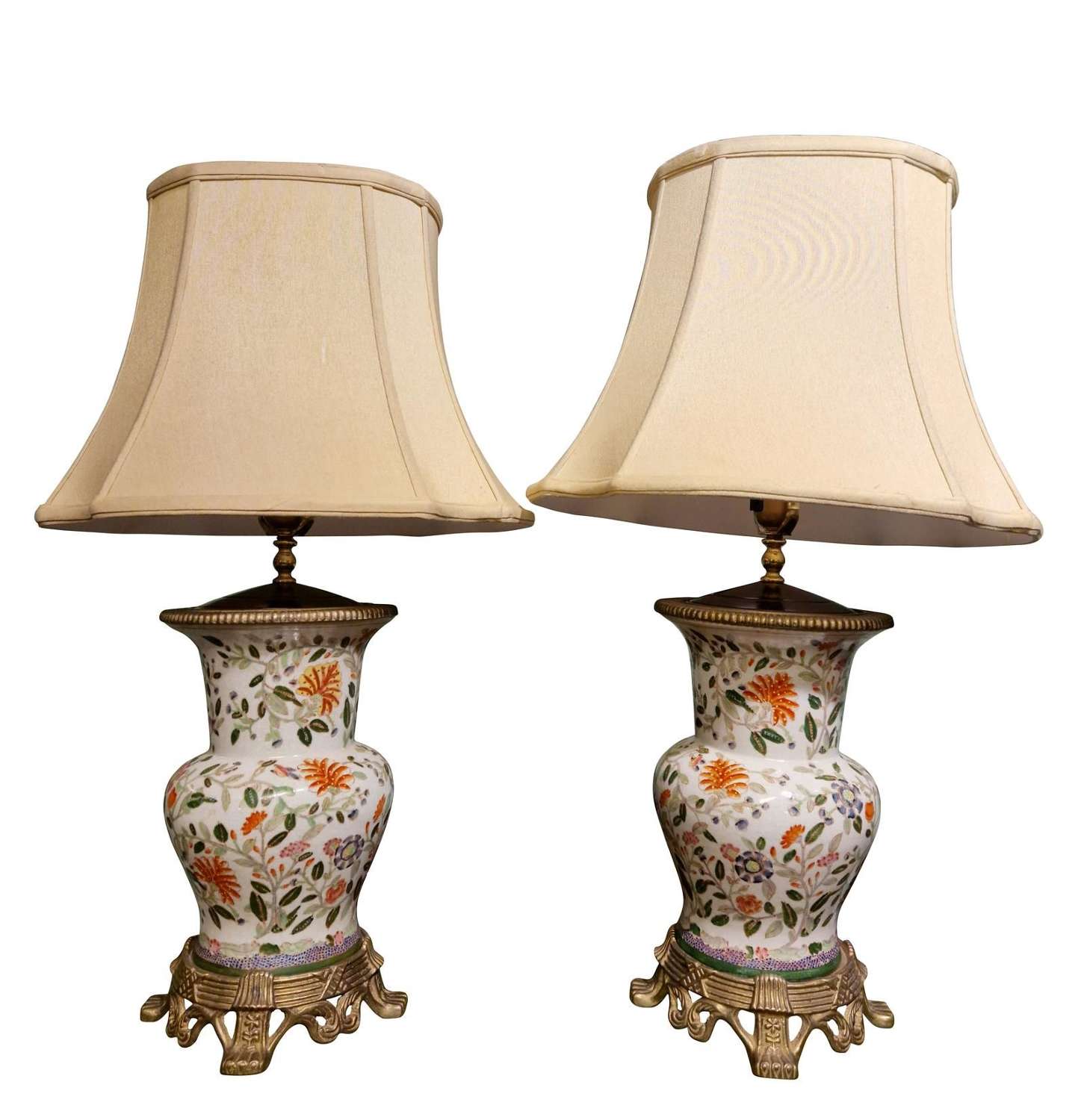 Pair of Asian Table Lamps