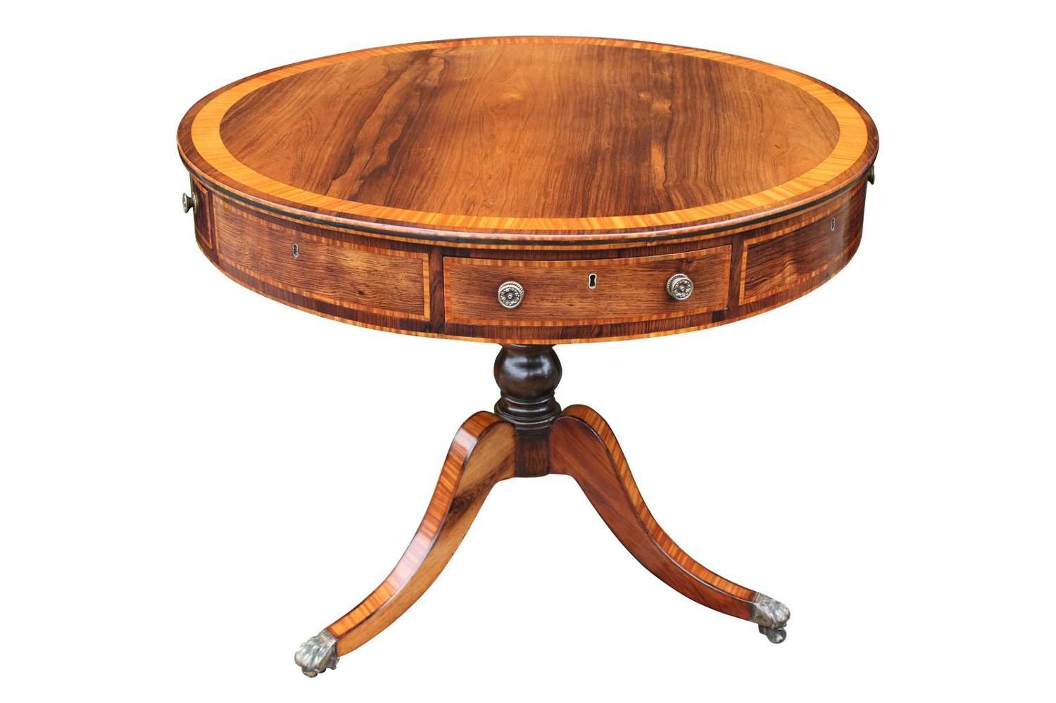 Exceptional Small Drum Table