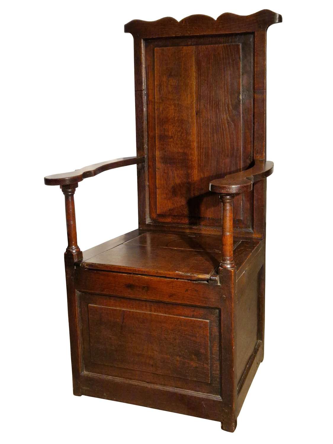 Welsh Oak Box Seat Armchair