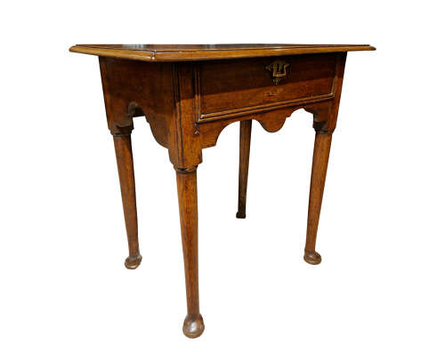 18thc Small Oak Side Table