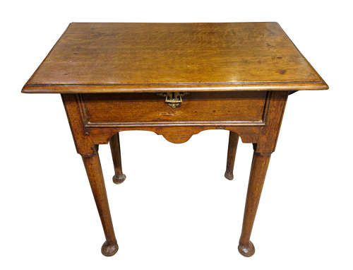 18thc Small Oak Side Table