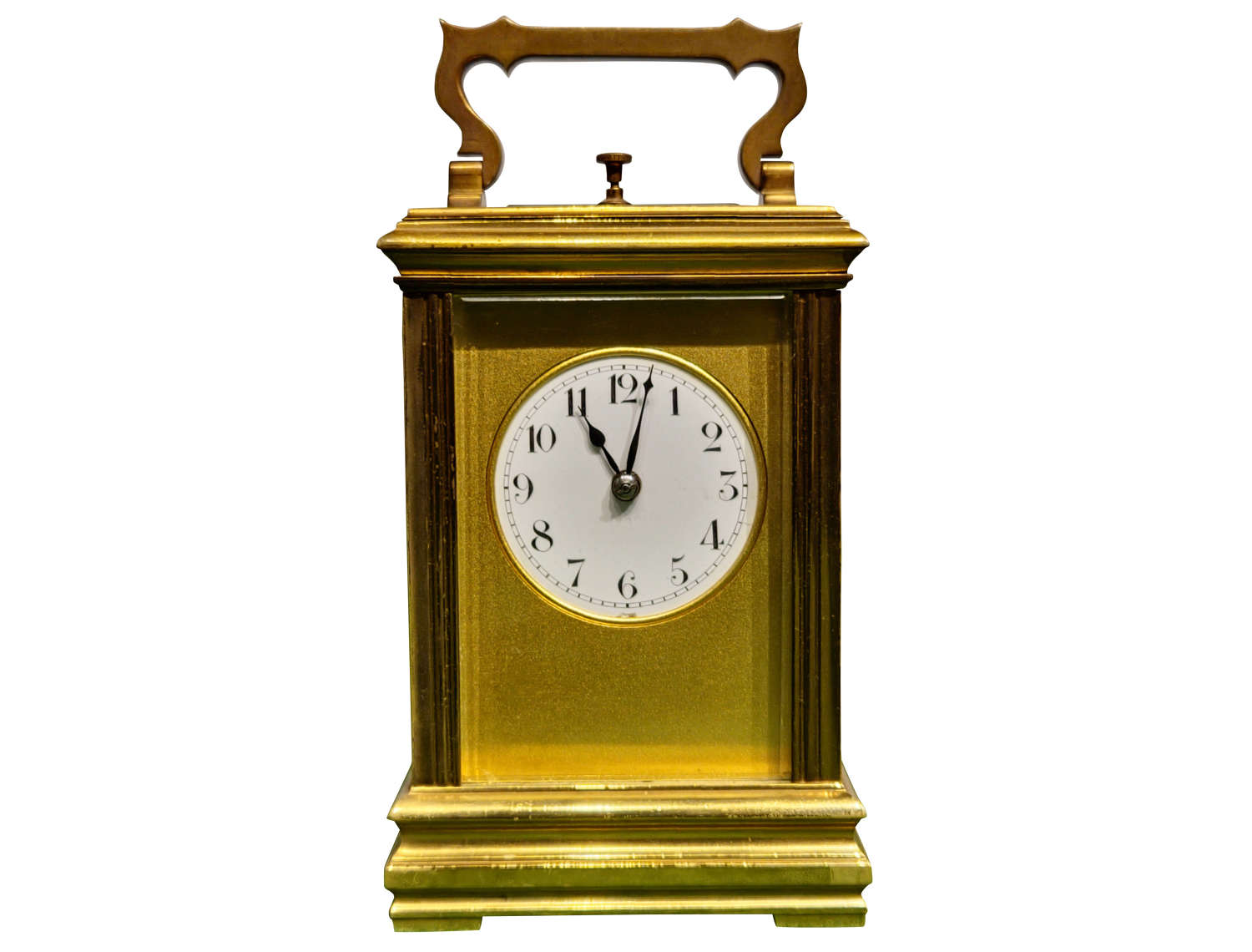 A Fine French Brass Cased Repeater Carriage Clock