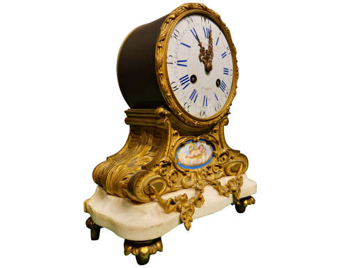 19thc French Mantle Clock