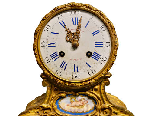 19thc French Mantle Clock