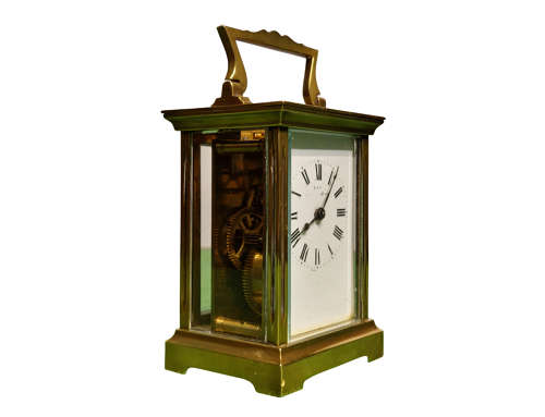 Brass Cased Carriage Carriage Clock