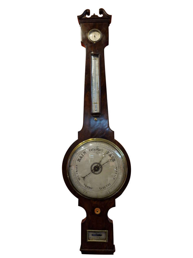 A Fine George III Banjo Barometer