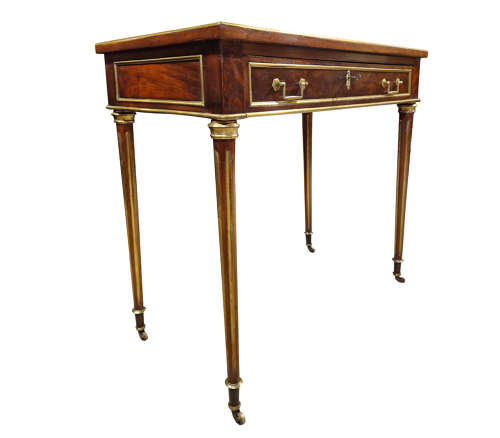 French Mahogany Writing Table