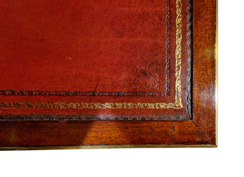 French Mahogany Writing Table