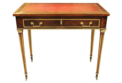 French Mahogany Writing Table