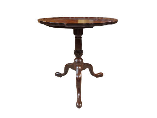 George III Mahogany Tilt Top Tripod Table