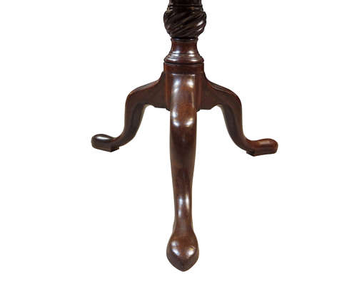 George III Mahogany Tilt Top Tripod Table