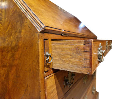 George III Mahogany Bureau