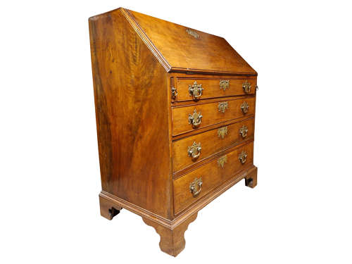 George III Mahogany Bureau
