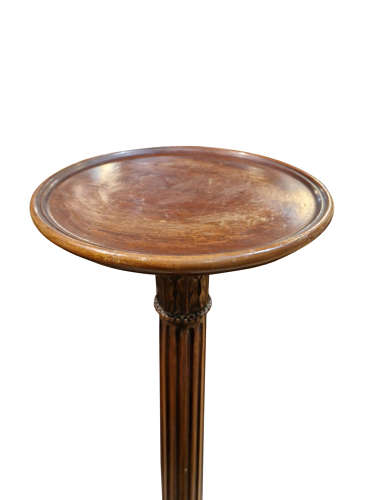 19thc Mahogany Torchere