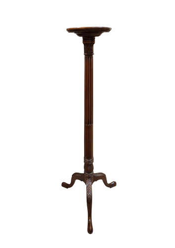 19thc Mahogany Torchere