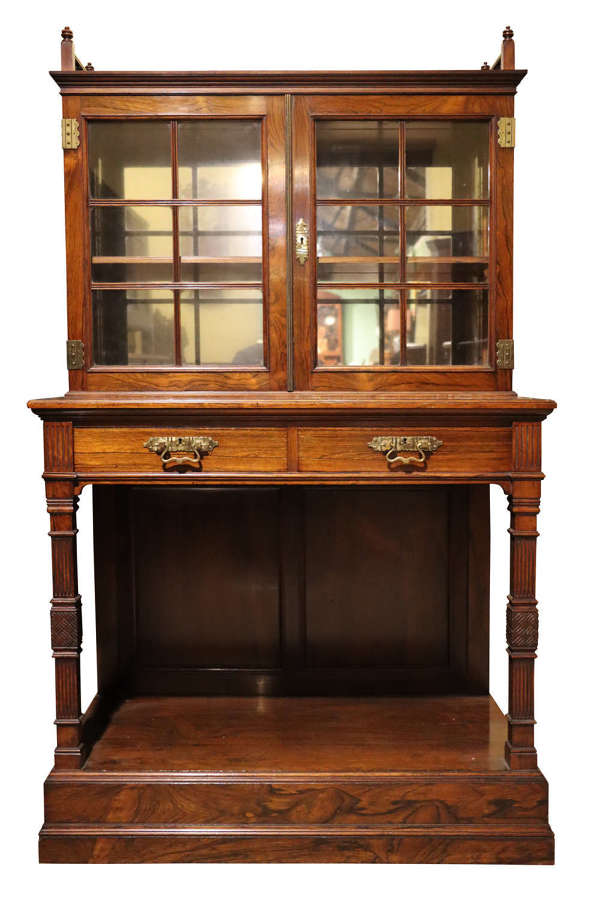 Fine Quality Rosewood Cabinet On Stand