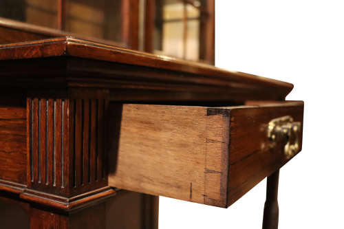 Fine Quality Rosewood Cabinet On Stand