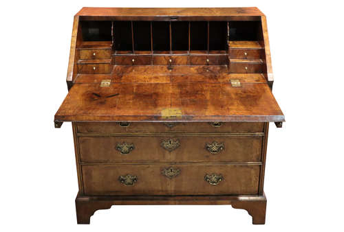 Geo II Walnut Bureau