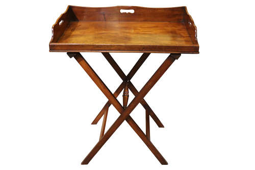 19thc Mahogany Butlers Tray