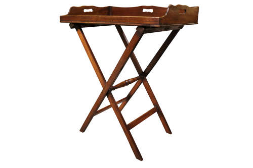 19thc Mahogany Butlers Tray