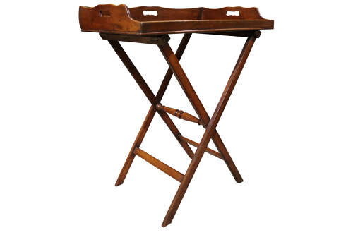 19thc Mahogany Butlers Tray