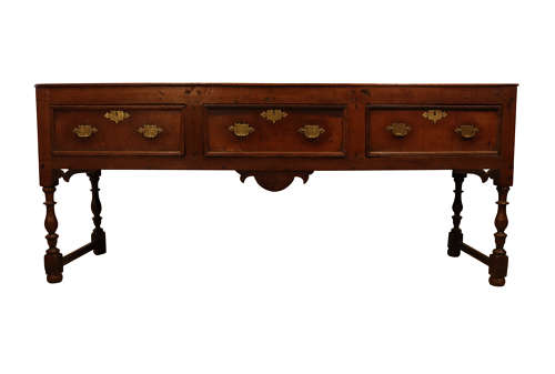 An 18th Century Oak Dresser Base, circa 1780