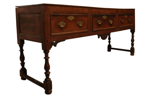 An 18th Century Oak Dresser Base, circa 1780
