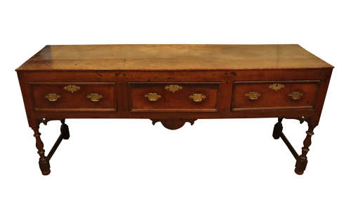 An 18th Century Oak Dresser Base, circa 1780