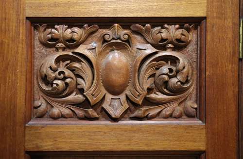 Walnut Library Bookcase