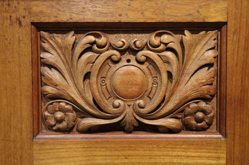 Walnut Library Bookcase