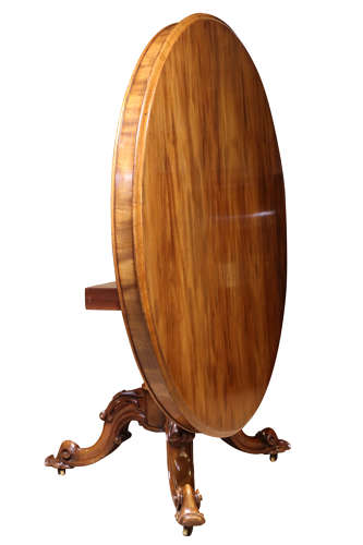 19thc Circular Mahogany Table