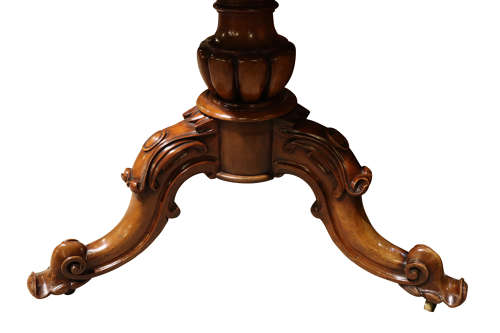 19thc Circular Mahogany Table